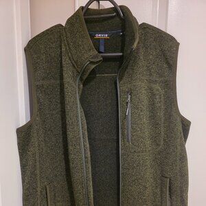 Orvis R65 sweater fleece vest